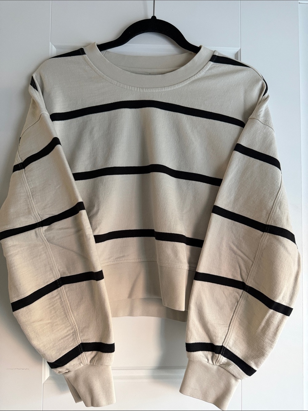 Lululemon Perfectly Oversized Striped Crewneck